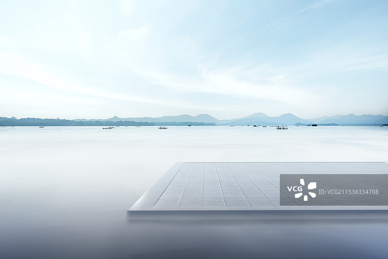 杭州西湖自然风光平台图片素材