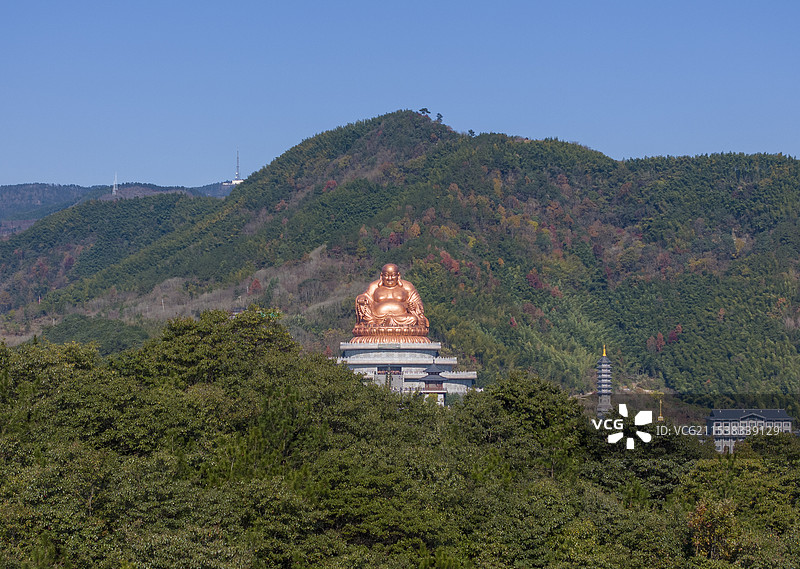 奉化雪窦山弥勒道场图片素材