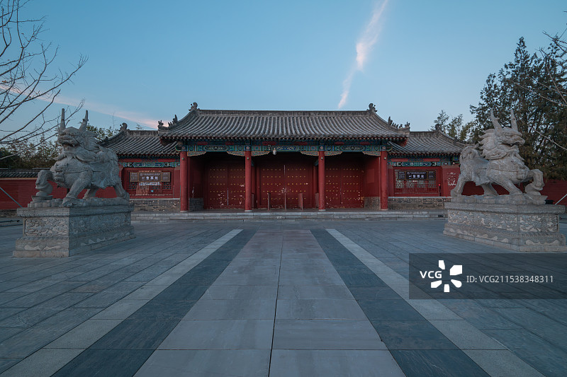 周口太昊伏羲陵图片素材