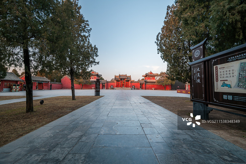 周口太昊伏羲陵图片素材