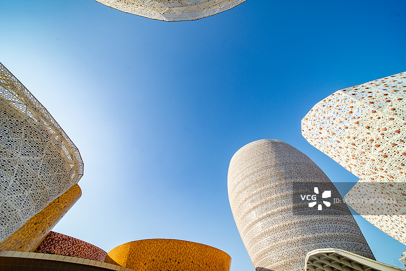 湖南株洲醴陵市陶瓷博物馆瓷谷建筑风光图片素材