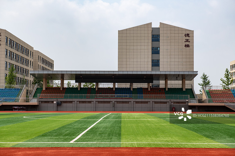江苏省淮安市涟水中等专业学校运动场图片素材