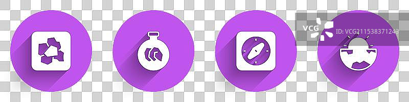 金块展览与矿物岩石图片素材