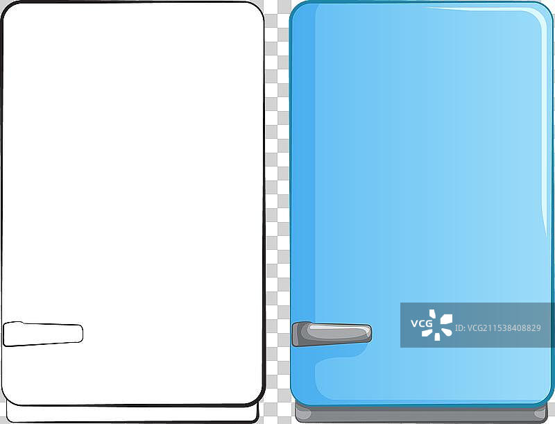 现代冰箱图片素材