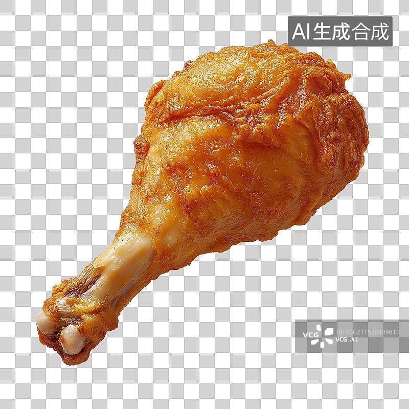 【AI数字艺术】油炸鸡腿图片素材