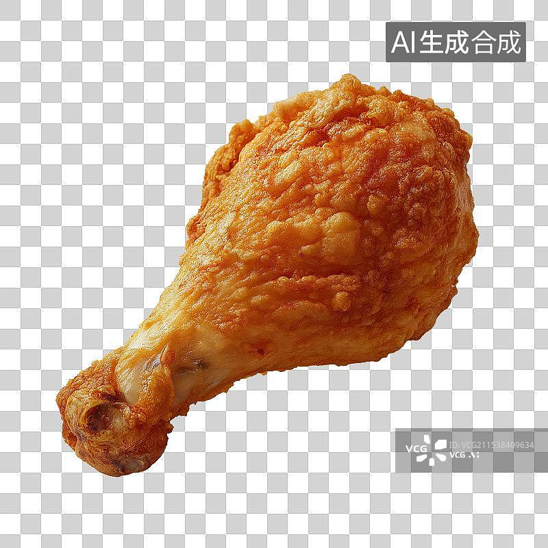 【AI数字艺术】油炸鸡腿图片素材