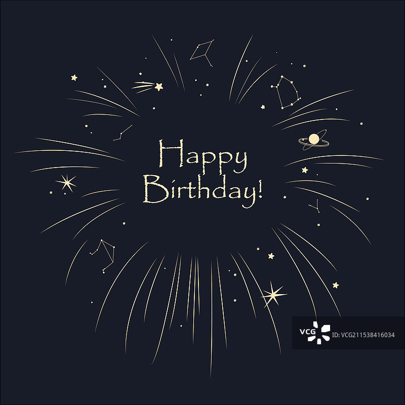 夜空背景框架孤立设计元素图片素材