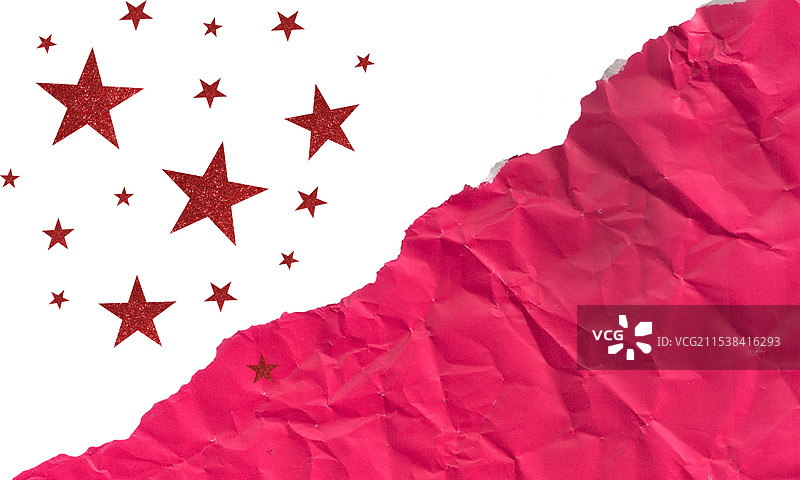 浅红色模板与天空星星图片素材