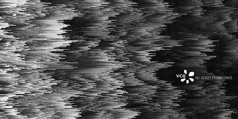 灰度像素艺术抖动波浪风纹理图片素材