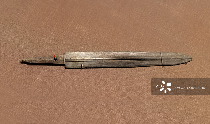 铜剑 春秋 六安九里沟41号墓出土 六安市文物保护中心 皖西博物馆图片素材