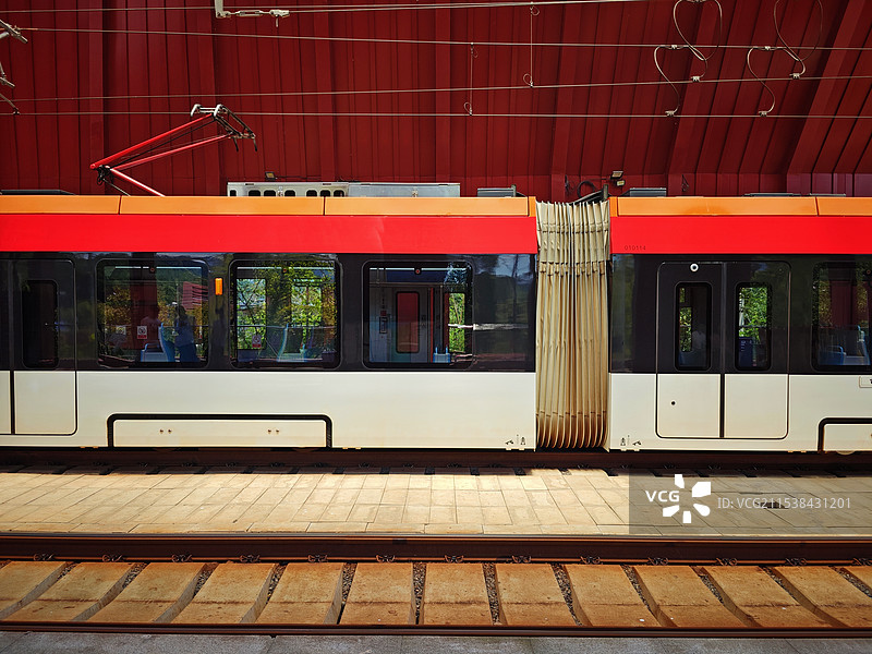 武夷山特色轨道交通-有轨电车图片素材