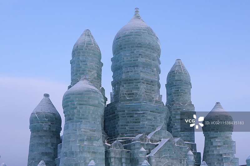 哈尔滨冰雪城堡图片素材