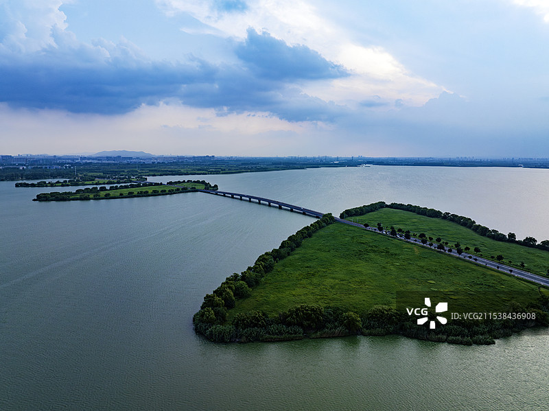 美丽漕湖图片素材