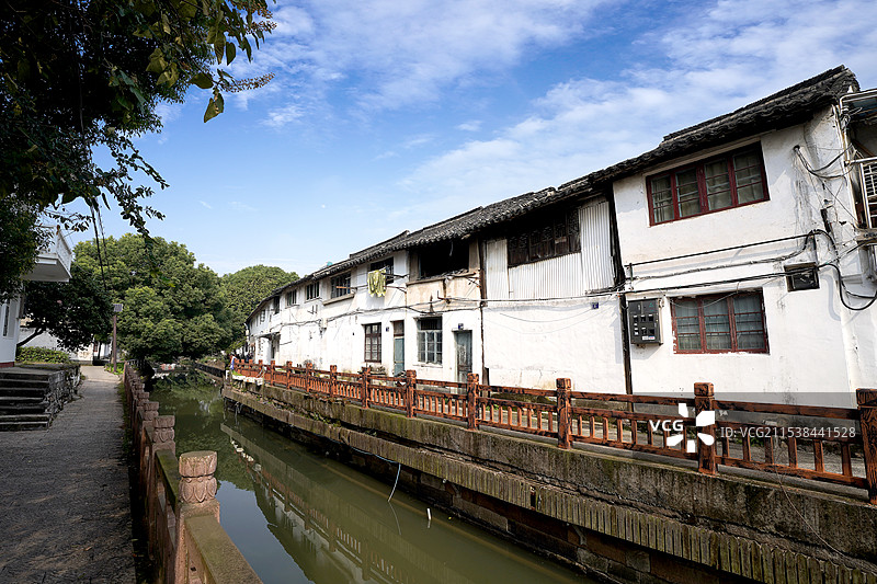 浙江省嘉兴市秀洲区新塍古镇图片素材