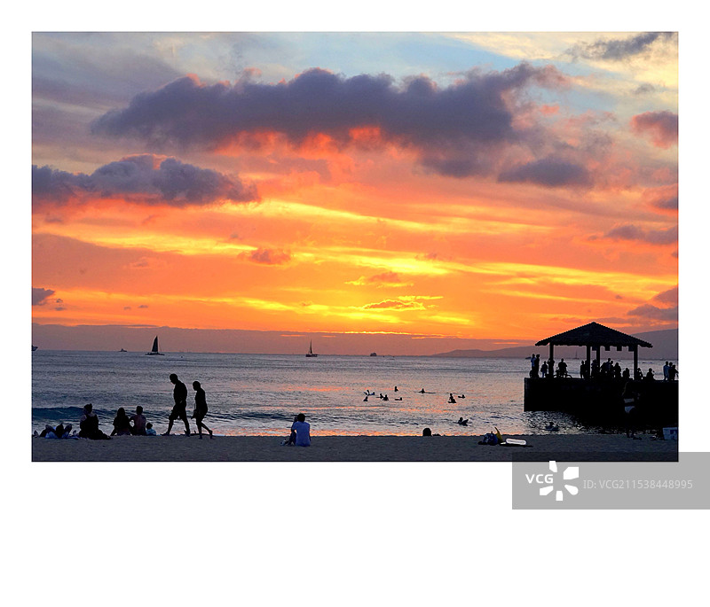 《满霞满天》夏威夷图片素材