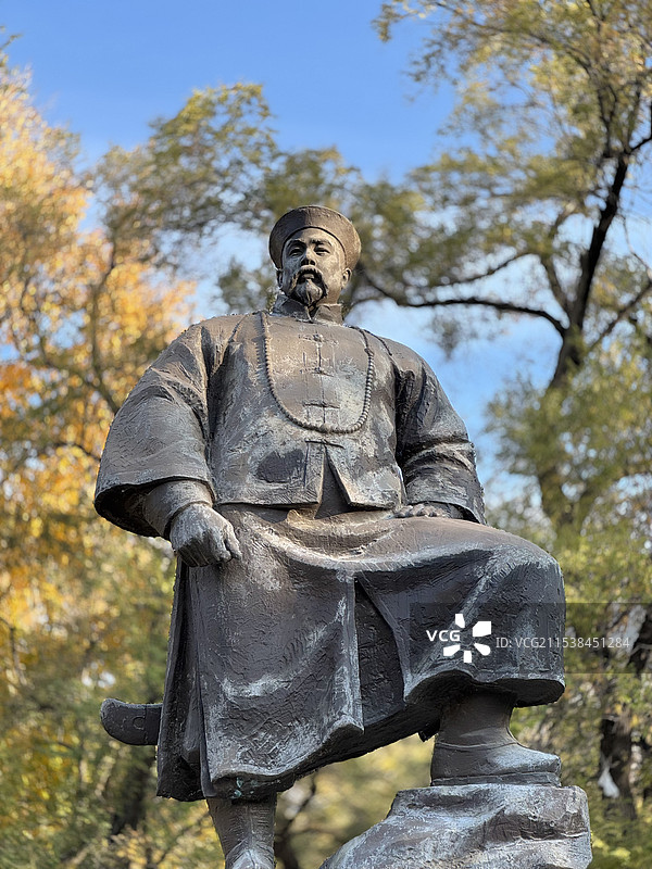 齐齐哈尔龙沙公园雕塑图片素材