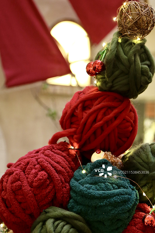 圣诞节氛围感装饰图片素材