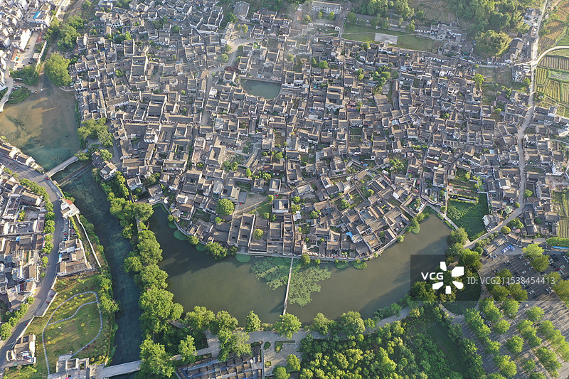 徽州古村图片素材