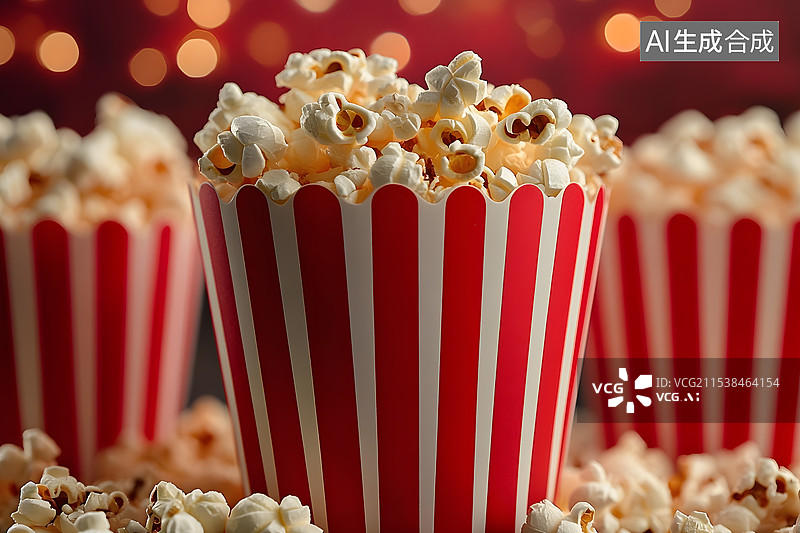 【AI数字艺术】爆米花图片素材