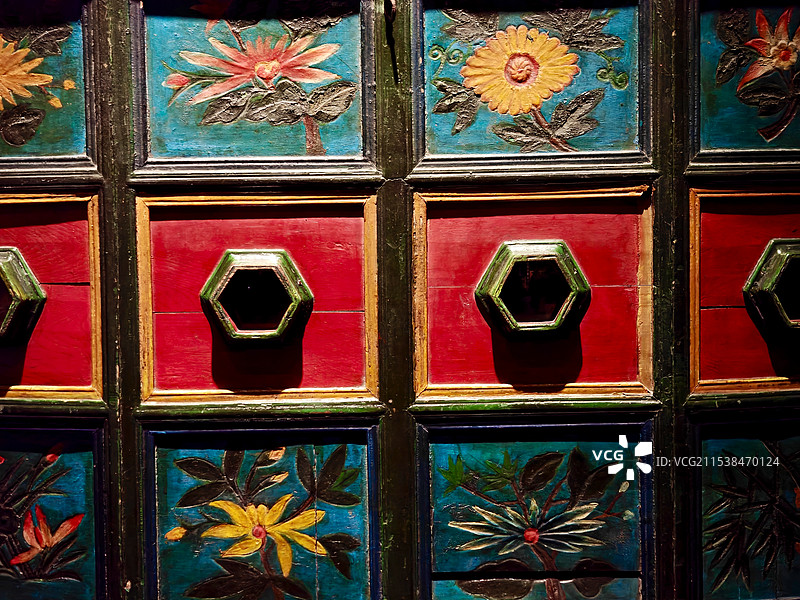 成都博物馆六展馆之民俗馆展品图片素材