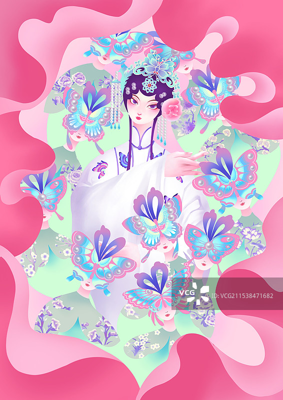 昆曲-《牡丹亭》图片素材