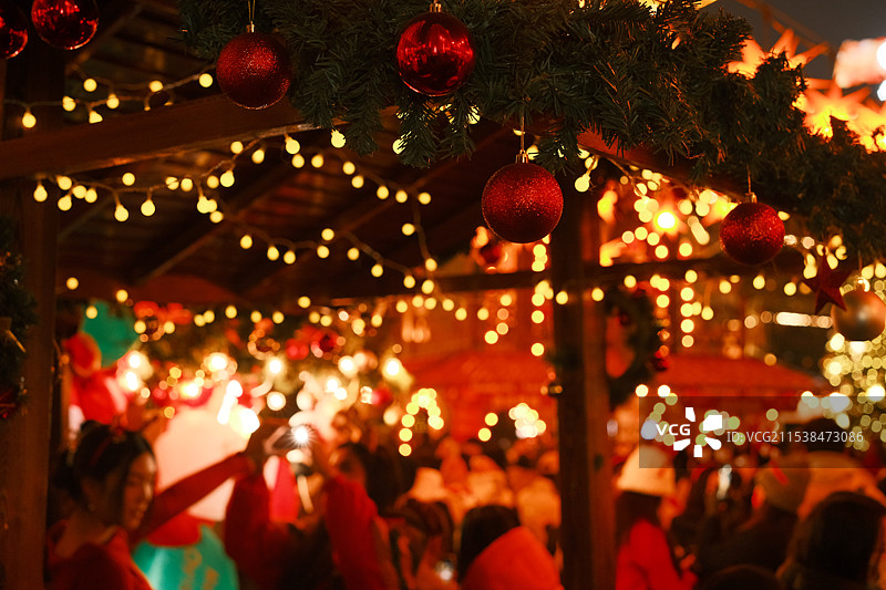 上海外滩源・德国圣诞集市图片素材