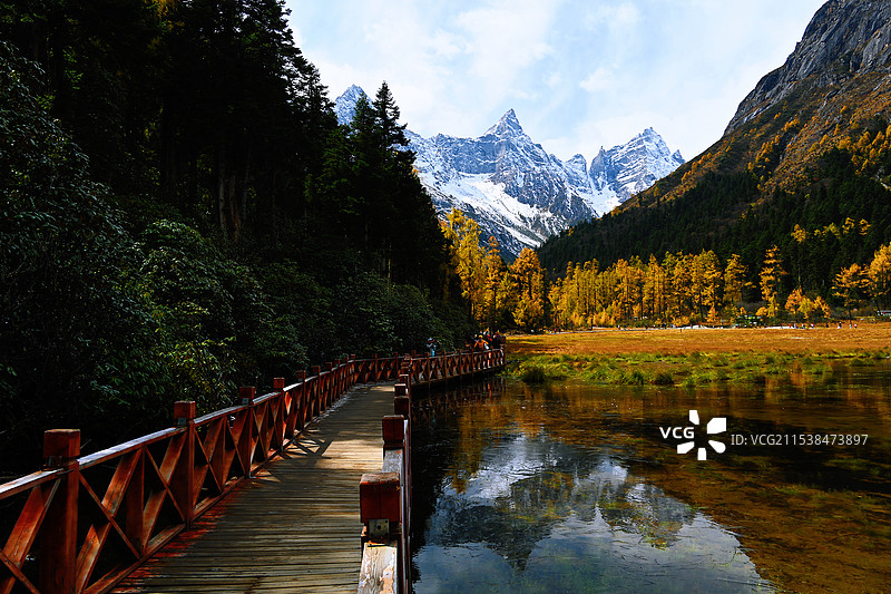 毕棚沟·龙王塘图片素材