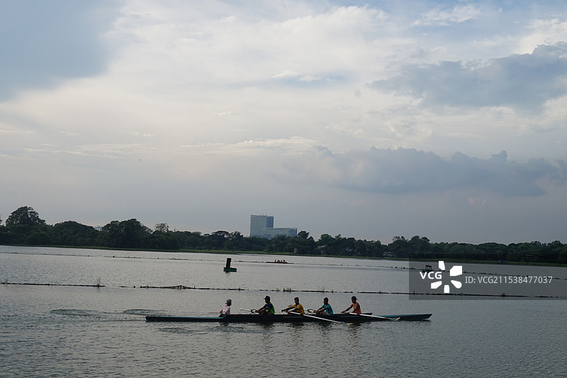 缅甸仰光街景，佛像，佛塔图片素材