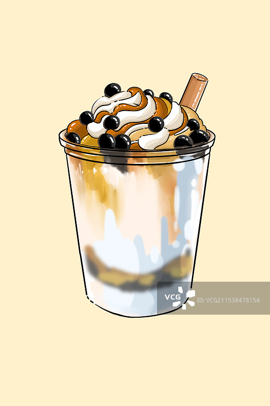 圣代冰激凌图片素材