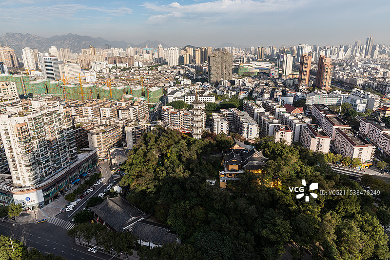 温州巽山公园图片素材