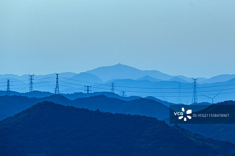 六横岛清港山图片素材