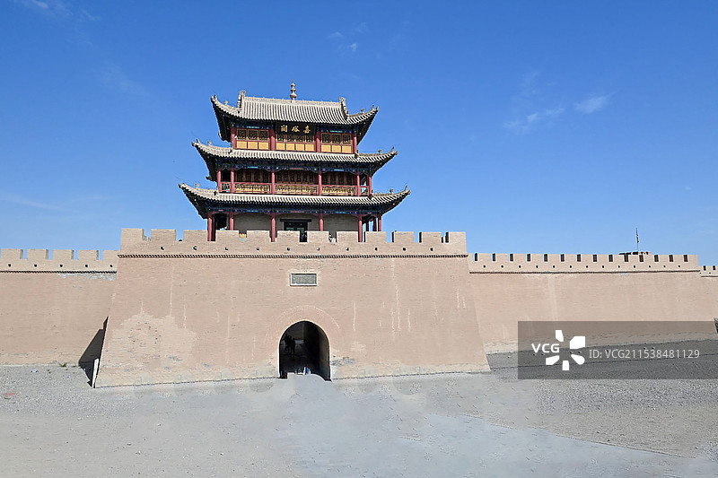 天下第一雄关-嘉峪关图片素材