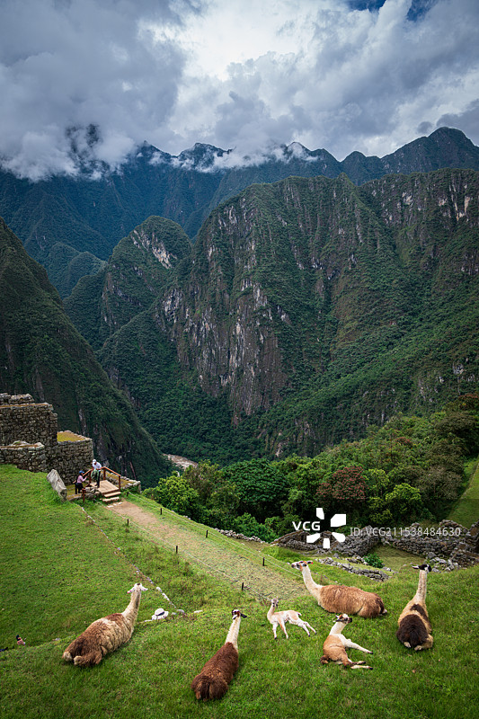 秘鲁库斯科马丘比丘图片素材