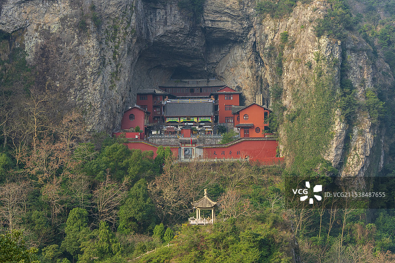 温州乐清-雁荡山-北斗洞图片素材