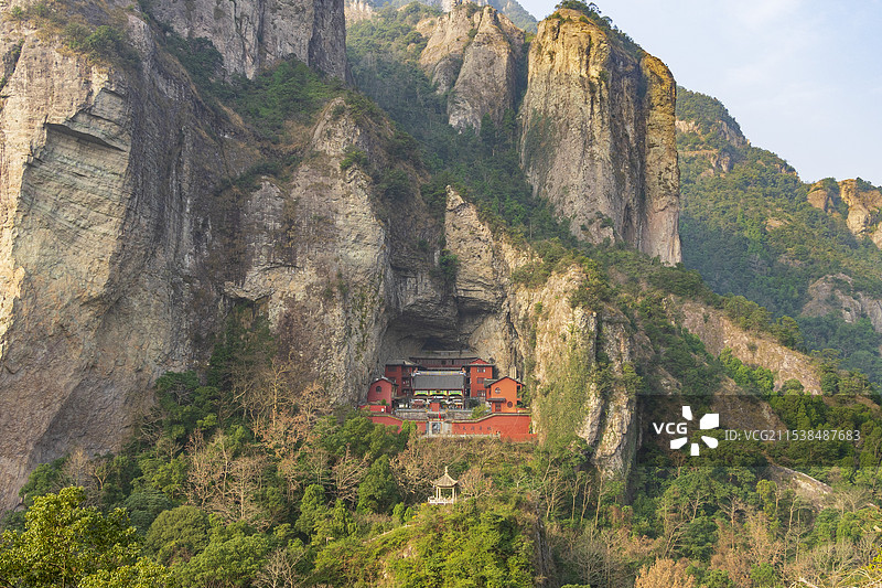 温州乐清-雁荡山-北斗洞图片素材