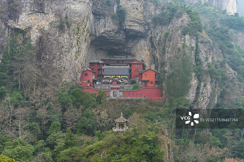 温州乐清-雁荡山-北斗洞图片素材