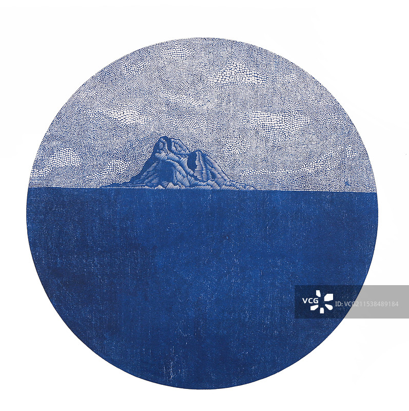 《隐喻的风景一》木板图片素材