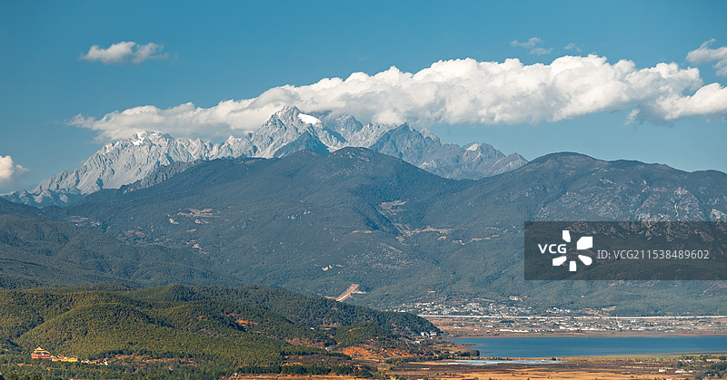 雪域高原｜云南·丽江｜玉龙纳西族自治县·玉龙雪山、拉市海湿地公园图片素材