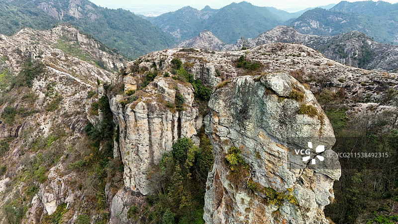 天台紫凝山，易筋经发祥地图片素材
