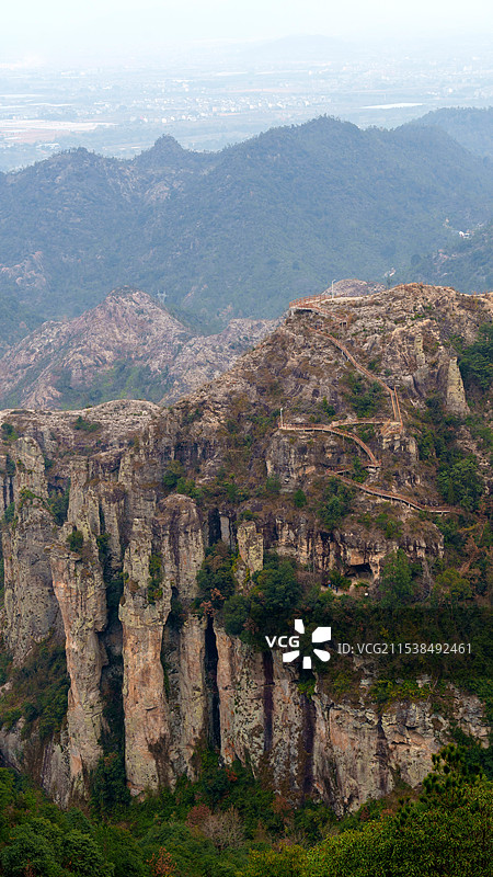 天台紫凝山，易筋经发祥地图片素材