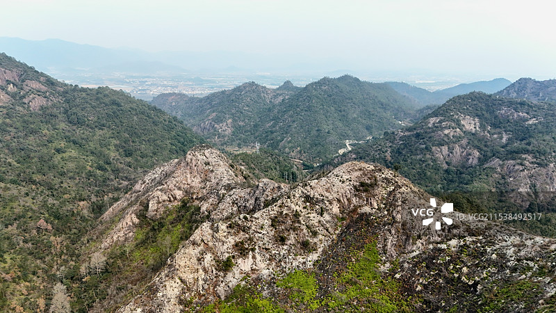 天台紫凝山，易筋经发祥地图片素材