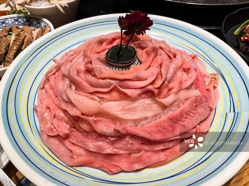 重庆火锅店的火锅及重庆火锅博物馆里的火锅模型调料火锅制作场景组图图片素材