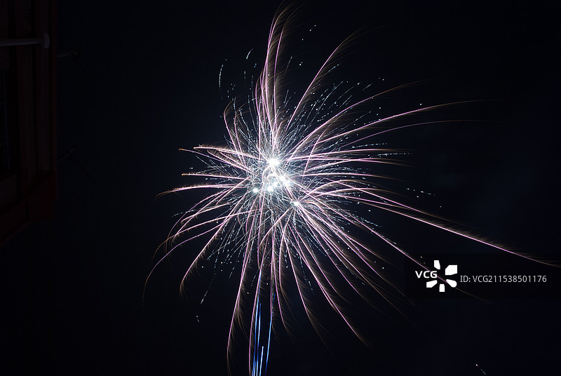 节日春节焰火烟花图片素材