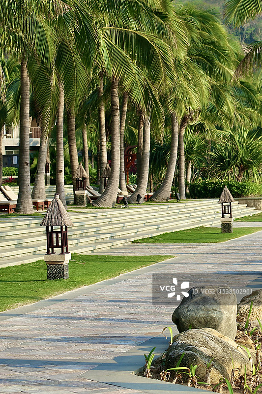 海边度假酒店图片素材