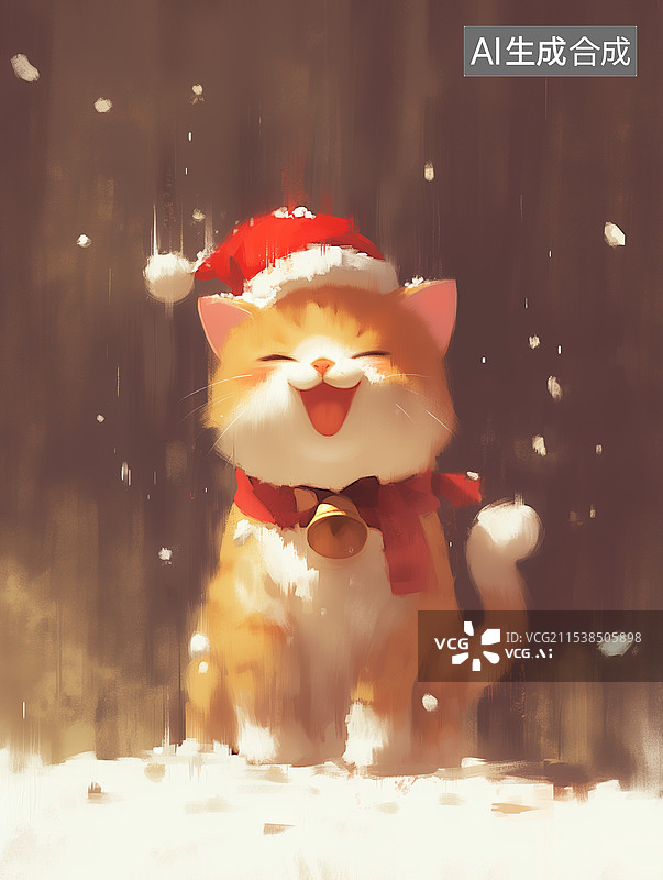 【AI数字艺术】小猫图片素材
