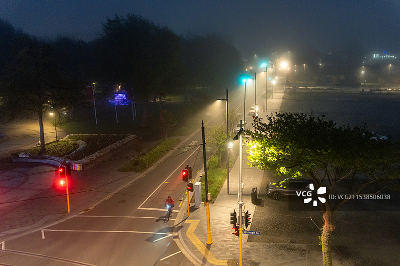 新西兰基督城城市街景图片素材