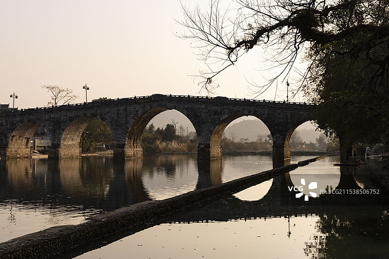 景德镇窑里古镇东埠古码头图片素材