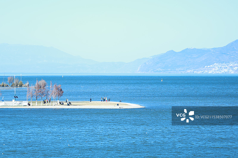 苍山洱海图片素材