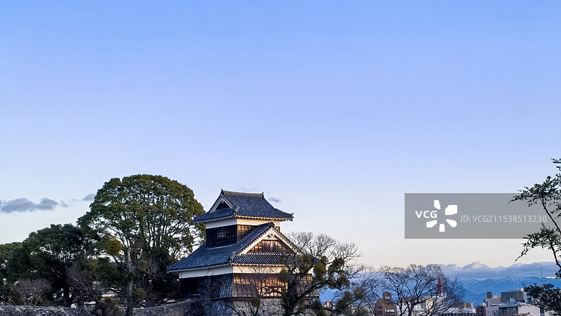 熊本城城楼图片素材