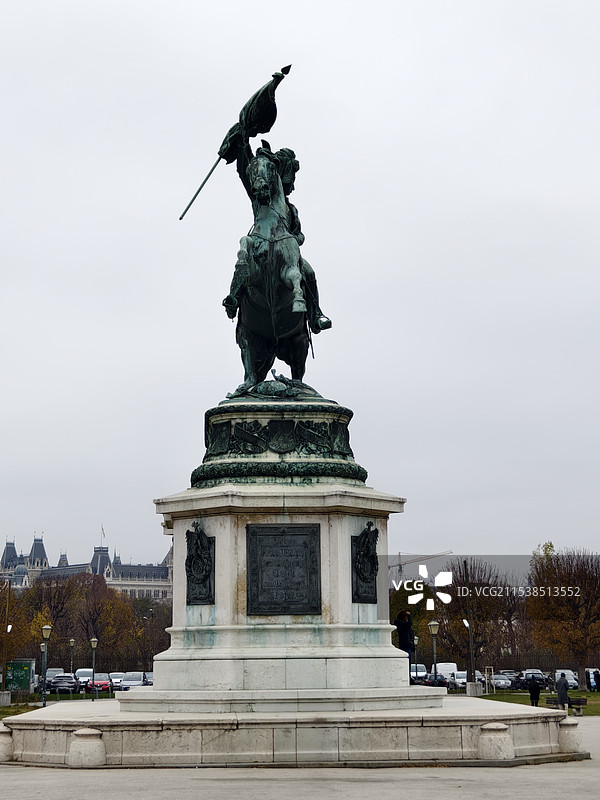 奥地利维也纳～霍夫堡皇宫～雕像图片素材